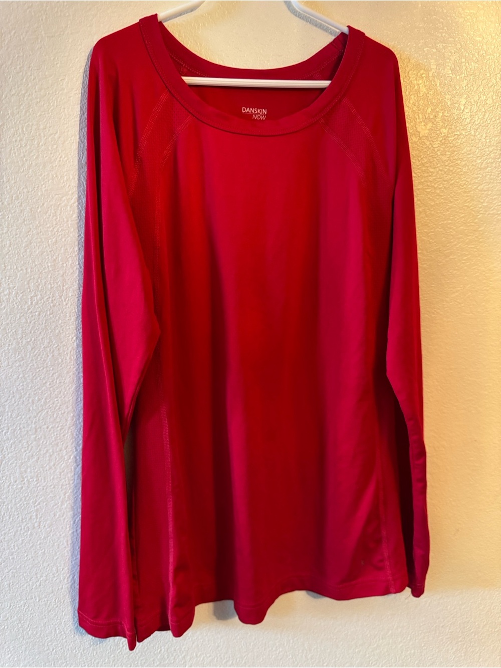 Women’s Danskin Long Sleeve Top - Red